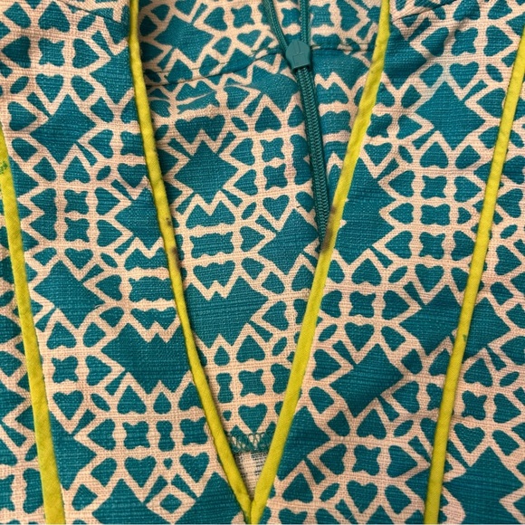 ELIZA J Sleeveless Blue Patterned Dress - Picture 10 of 10